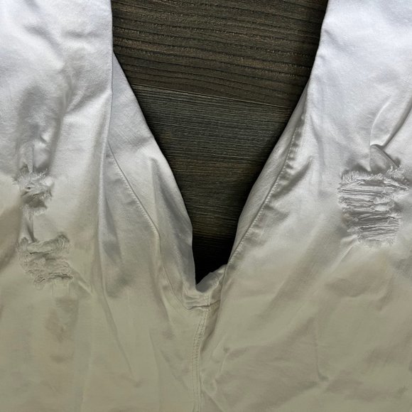 white denim capris LOLA JEANS - Picture 3 of 5